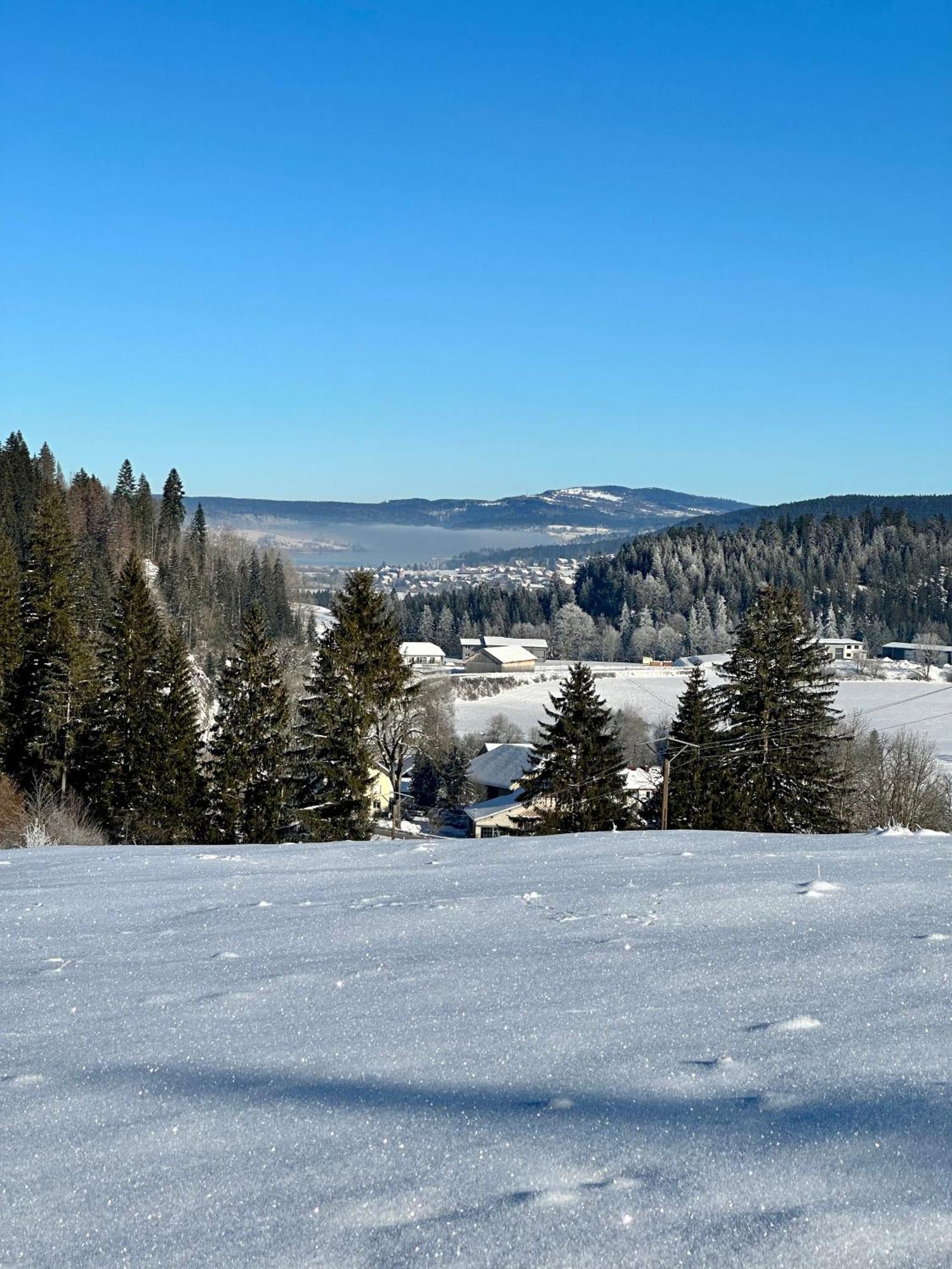 Le Belvedere Des Deux Lacs Le Brey et Maison du Bois Dış mekan fotoğraf